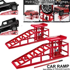 4 Ton Hydraulic Car Ramps 2PCS
