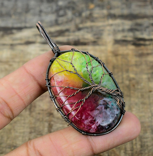 Rainbow solar quartz copper - rainbow,