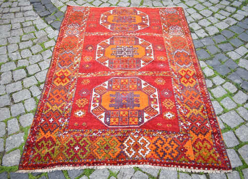 Vintage turkish rug x - 48'',
