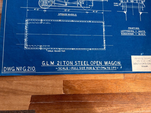 Vintage glm ton - ton, steel