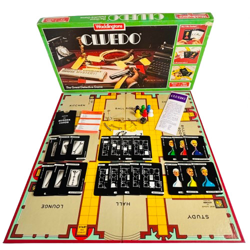 Waddingtons cluedo board game - cluedo,