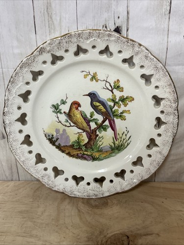 Antique china cake plate - china,
