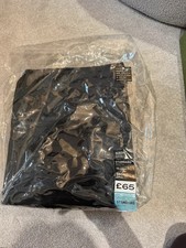 Next home black eyelet suede