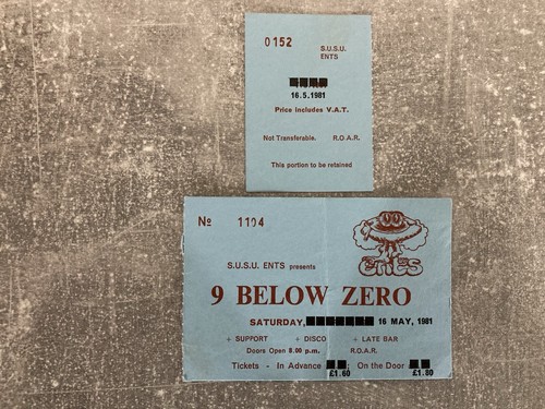 Nine below zero - nine,