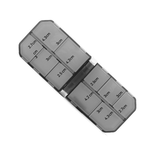 Double sided lure - box, for