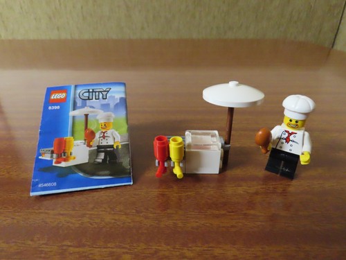 Lego city bbq stand 8398 - city,