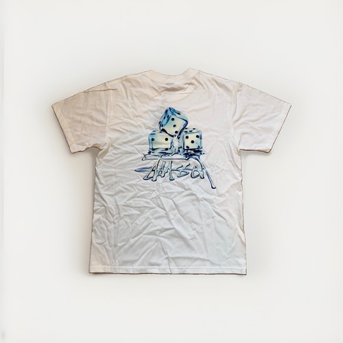 Stussy ice dice logo shirt - dice, t