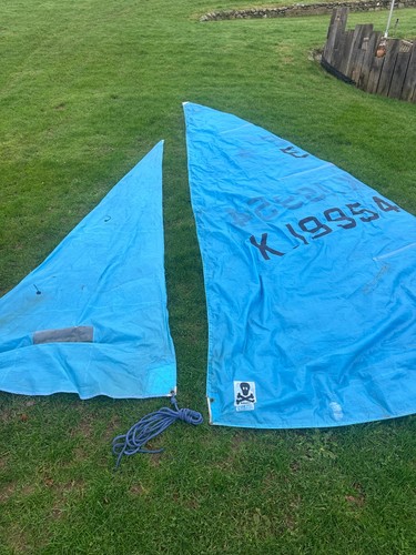 Enterprise dinghy mainsail - dinghy, and