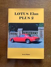 Lotus Elan Plus 2 by Kevin Whittle A4 size hardback book classic car history