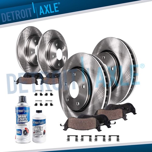 Front and rear disc rotor - rear,