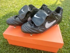 Nike Tiempo Football Boots Uk 9.5 The Original Vintage Classics - Freepost 
