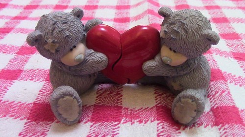 You tatty teddy - me,