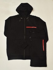 PRADA Mens Black Cotton Logo