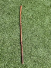 Unusual Rustic Antique Hedge Wood Walking Stick / Cane Root Ball Top