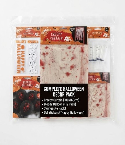 Halloween decor pack bloody - decor,