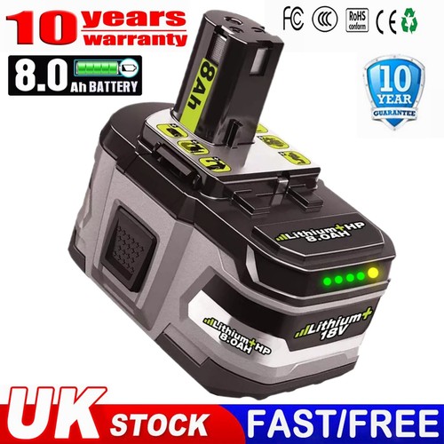 18v 0ah for - 8.0ah,