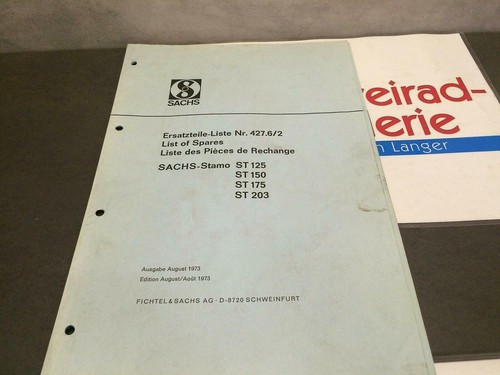 Sachs st125 150 175 203 - sachs,