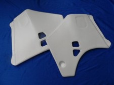 1987/1988 Husqvarna WR XC 250 430 Radiator Shrouds White 15-13-855-01 / 15-13-85