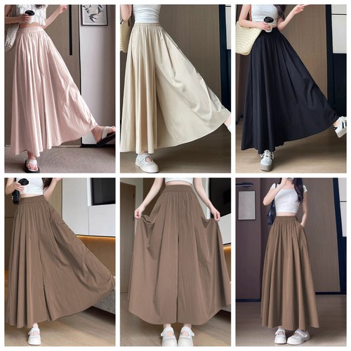 Women high waist culottes - women, wide