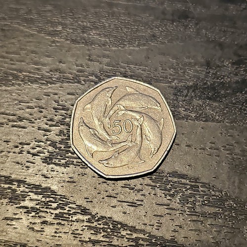 1997 gibraltar 50p fifty - 50p,