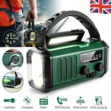 10000mAh Emergency Solar Wind