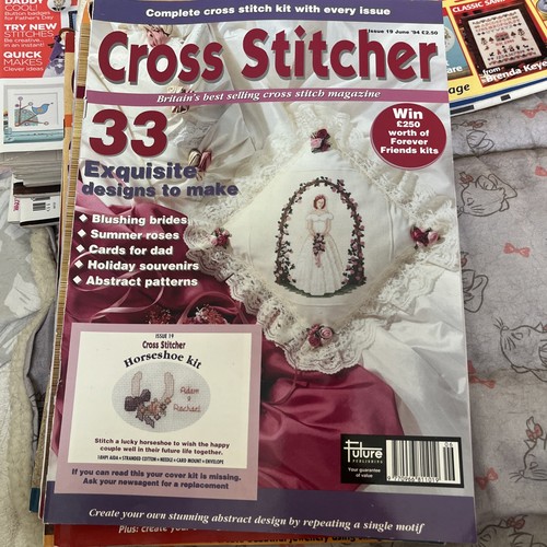 Cross stitcher magazine issues - cross,