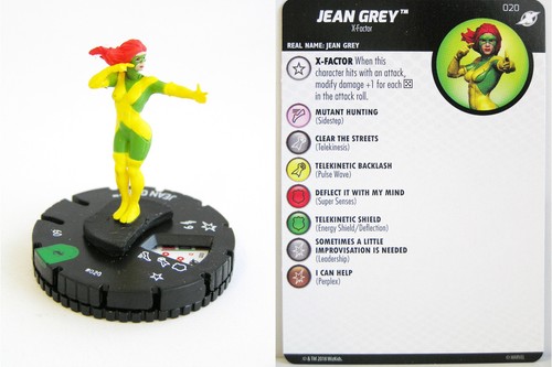 Heroclix 020 jean - -, #020