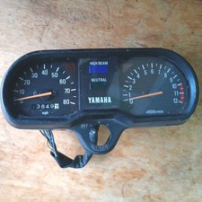 Yamaha RD50 RD80 Speedometer Tachometer Console Assembly