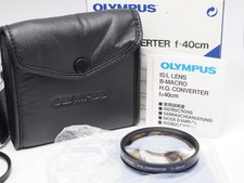 OLYMPUS IS/L B-Macro HQ Converter f=40cm Attachment close up camera lens 55mm
