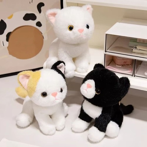 Simulated cat doll stuffed - cat,
