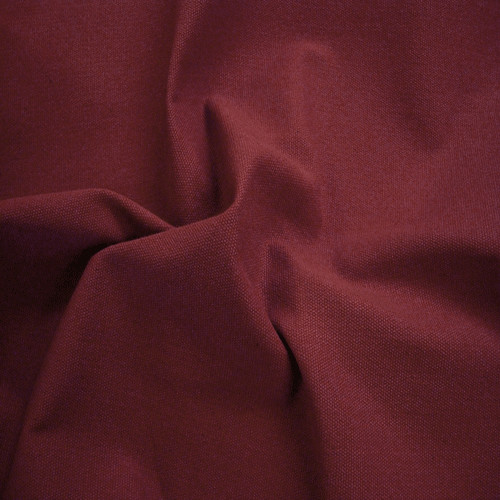 Wine cotton canvas fabric - cotton,