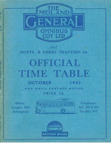 Midland general omnibus notts - midland, (notts