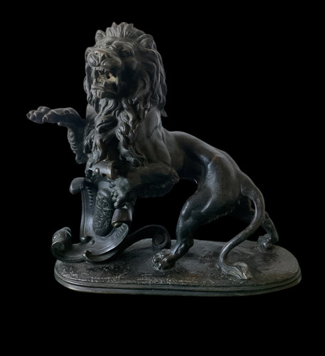 Antique french patinated - antique,