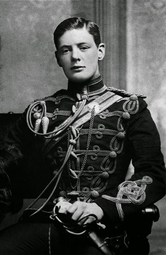 1895 young winston churchill - young,