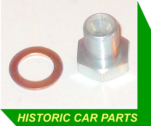 Fuel tank drain - fuel, copper