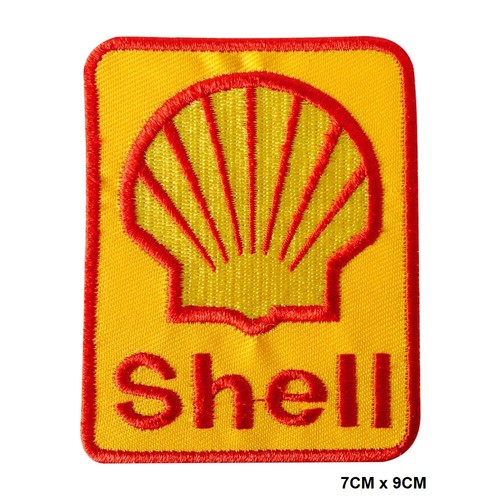Shell racing sponsor iron sew - racing,