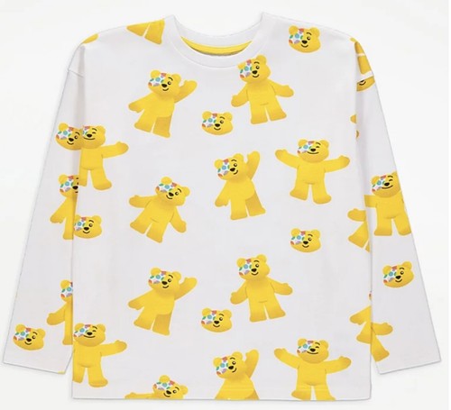 Pudsey face white - face,