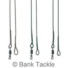 Fused Lead Free Leaders 50cm, 70cm, and 100cm Size 8 Quick Change Swivel (JZQ?)