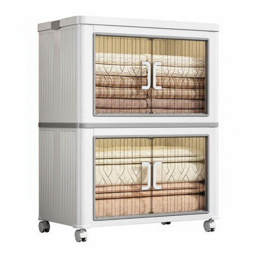 Folding storage crate - folding,