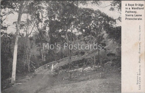 Sierra leone postcard rope - a,