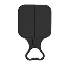 Danielle 'Debut' Free Standing or Hand Held Travel Mirror -Black