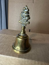 Vintage Brass Bell The Revenge 1588 Ship Nautical Antique