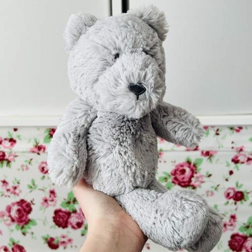 Tesco grey teddy - grey, bear