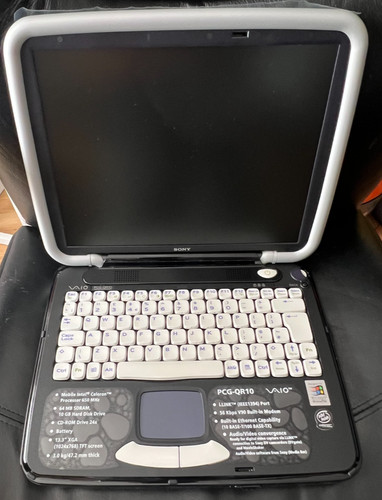 Vintage retro sony vaio qr10 - vaio,