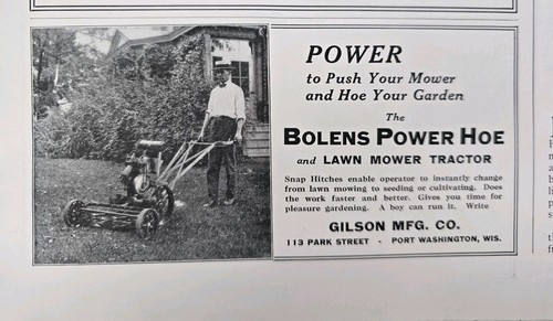1922 bolens power hoe and - bolens,