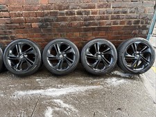 Vauxhall Corsa E 17” Sri Alloy Wheels / Tyres 215/45/17 Black W201