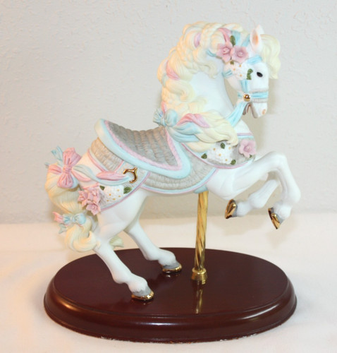 Lenox carousel horse - lenox, wooden
