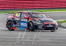 BTCC #123 Dan Lloyd. Hyundai