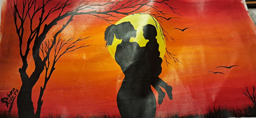 Osborn signed original acrylic - signed,