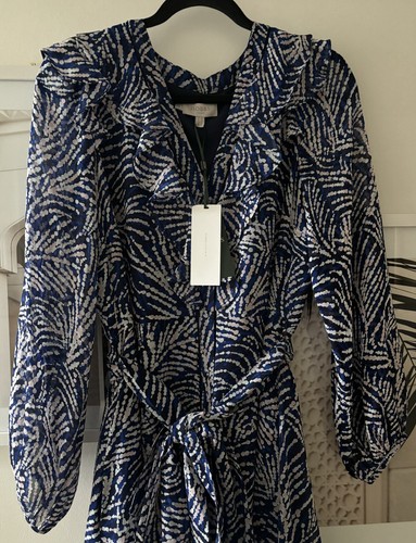 Hobbs stunning blue maxi - blue,